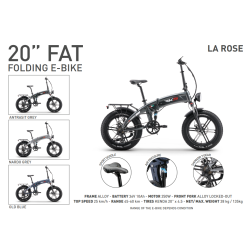 LA ROSE Електрически велосипед