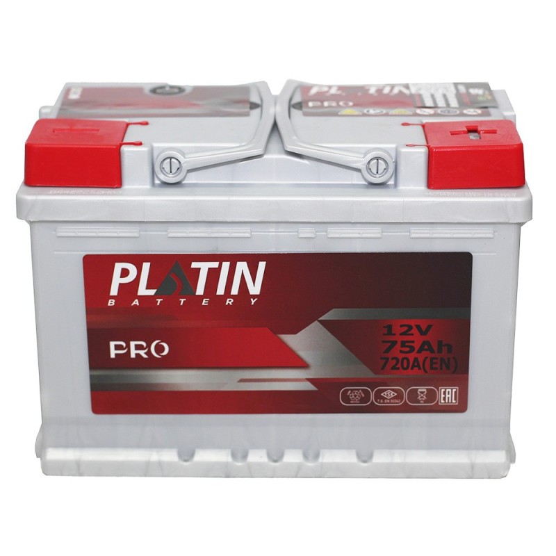 Акумулатор PLATIN Pro MF 72Ah 640A R+ | Ток Мото