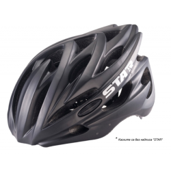 Вело каска B3-21 MATT BLACK S/M /L ( 54 - 60 ) | Ток Мото
