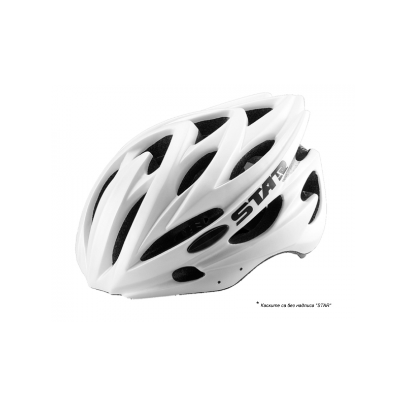 Вело каска B3-21 WHITE S/M /L ( 54 - 60см ) | Ток Мото